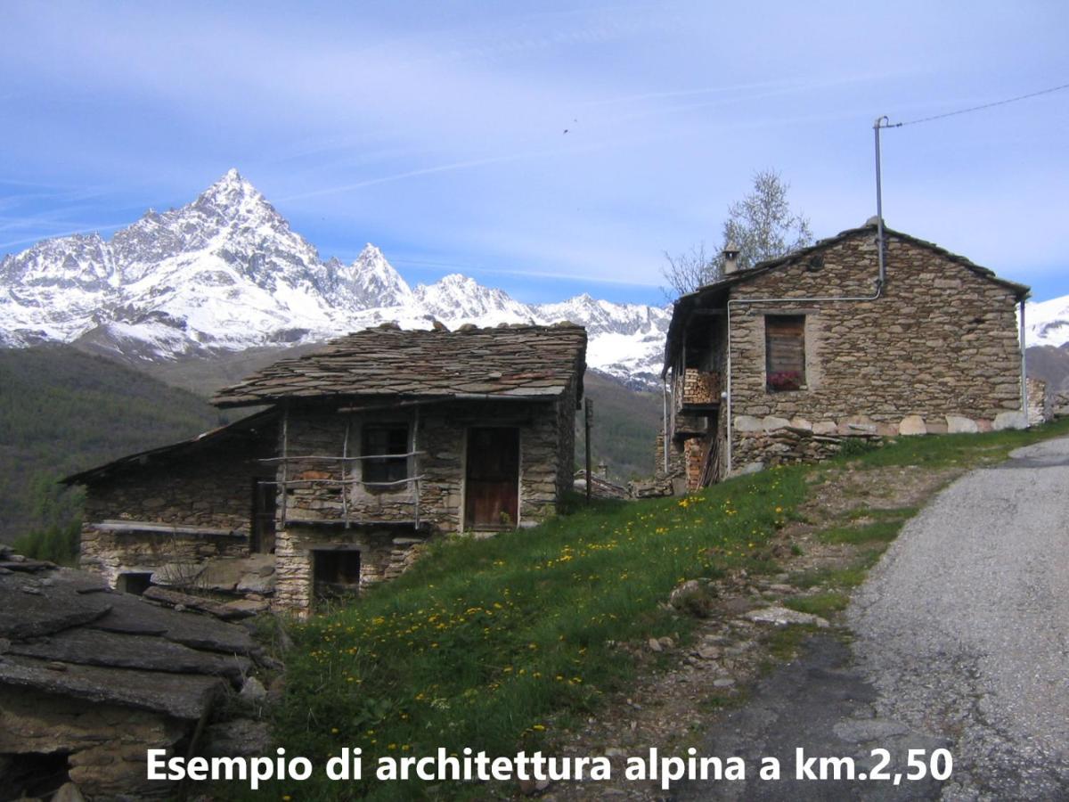 La Finestra Sul Monviso Apartment กริสโซโล ภายนอก รูปภาพ