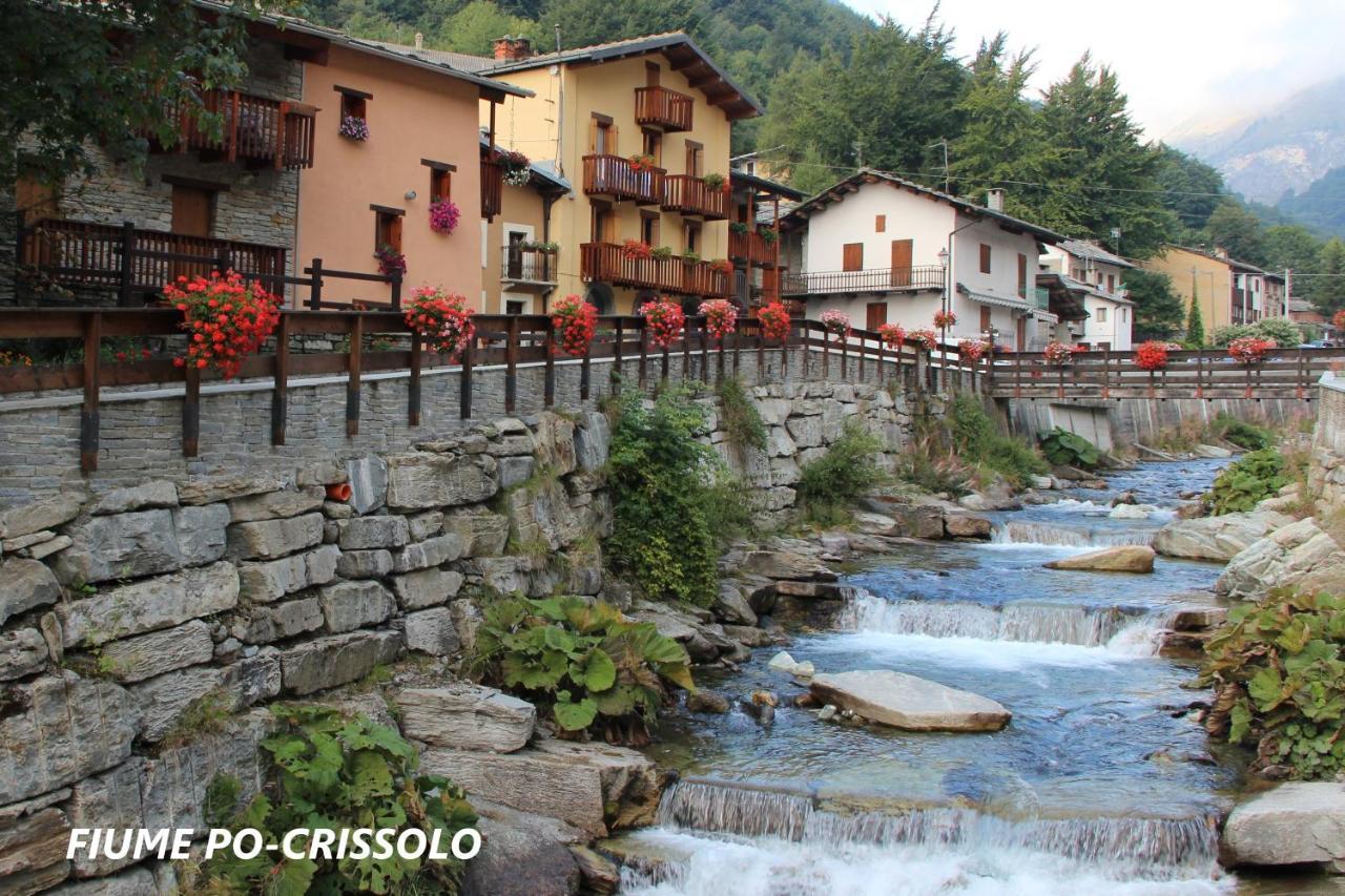 La Finestra Sul Monviso Apartment กริสโซโล ภายนอก รูปภาพ